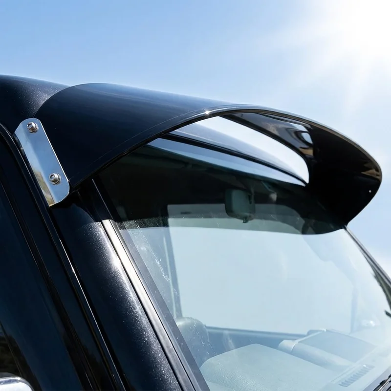 Chevrolet Biscayne Solid Acrylic Windscreen Sunvisor (1958 - 1972) - 1