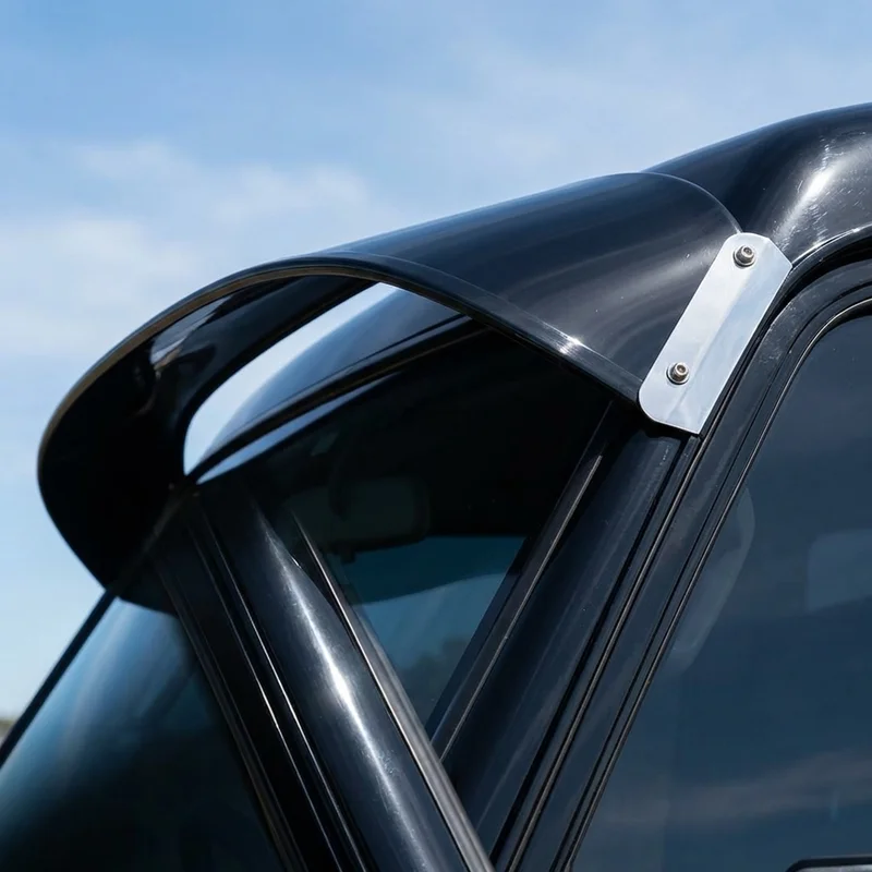 Chevrolet C10 Pickup Solid Acrylic Windscreen Sunvisor (1960 - 1974) - 1