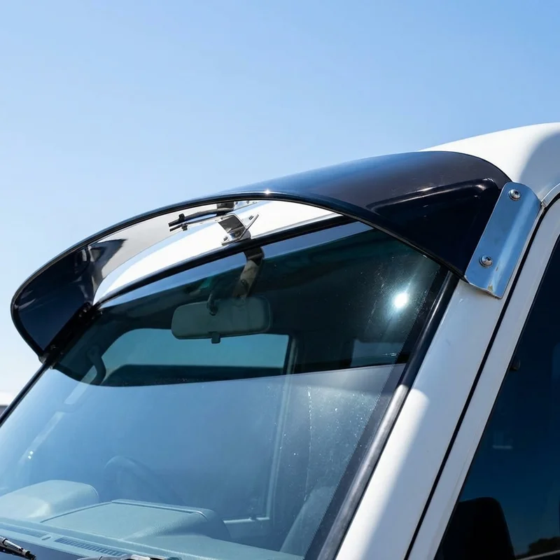 Chevrolet C4500 Kodiak Solid Acrylic Windscreen Sunvisor (2003 - 2009) - 1
