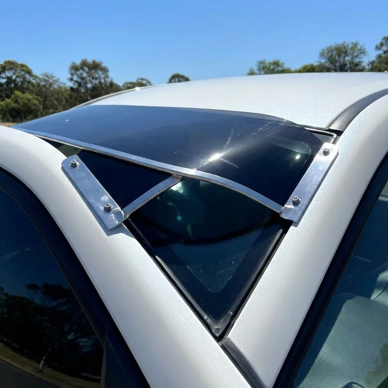 Chevrolet Express 2500 Solid Acrylic Windscreen Sunvisor (1996 - 2025) - 1