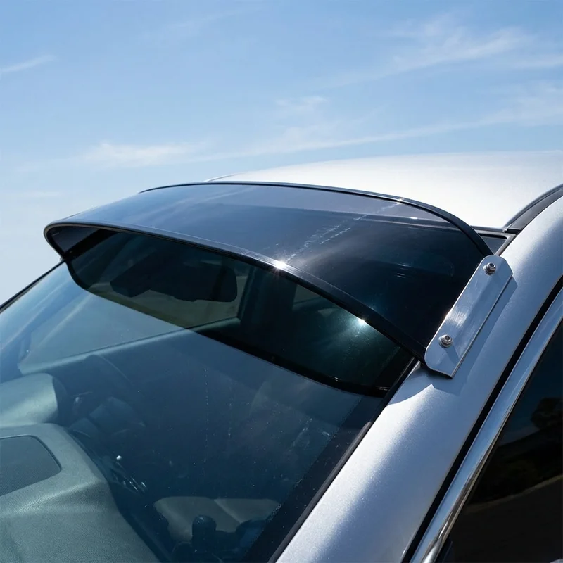 Chevrolet Express Pasajeros Solid Acrylic Windscreen Sunvisor (2010 - 2021) - 1