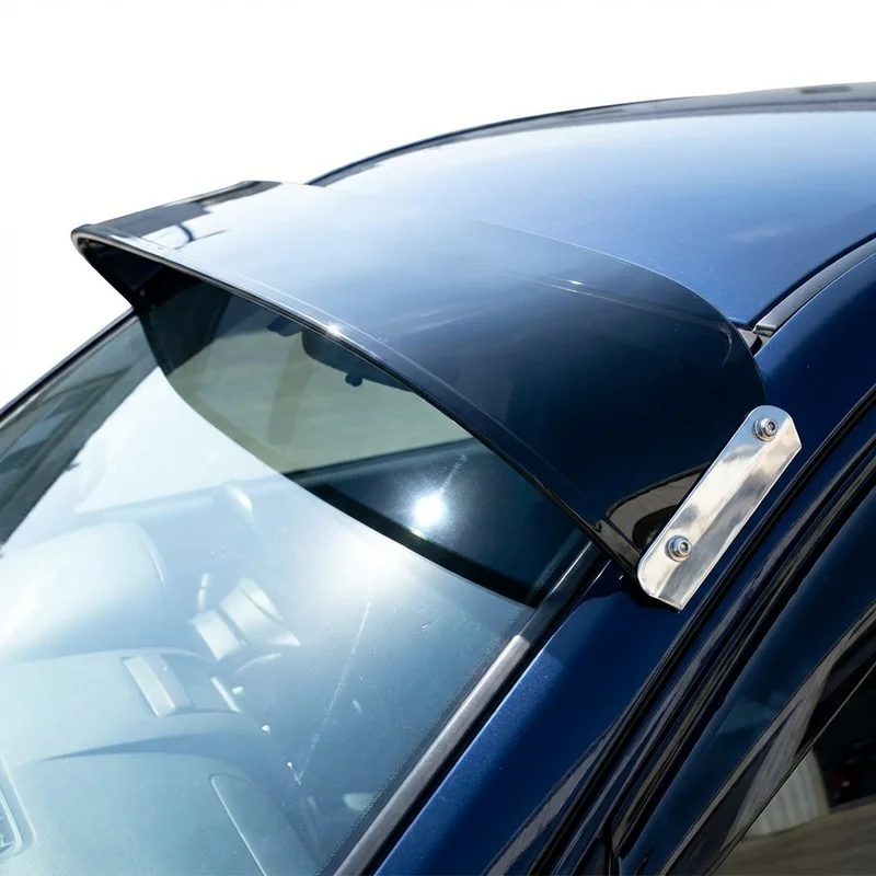 Pala de Sol Acrílica Sólida para Para-brisas Chevrolet G20 (1975 - 1995) - 1