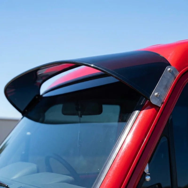 Pala de Sol Acrílica Sólida para Para-brisas Chevrolet G30 Van (1970 - 1974) - 1