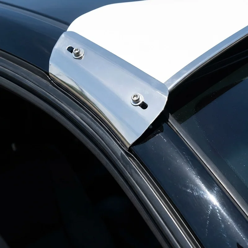 Chevrolet LCF 6500XD Sunvisor Mounting Bracket Kit (2018 - 2021) - 1