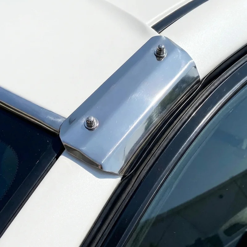 Chevrolet Nova Sunvisor Mounting Bracket Kit (1970 - 1988) - 1