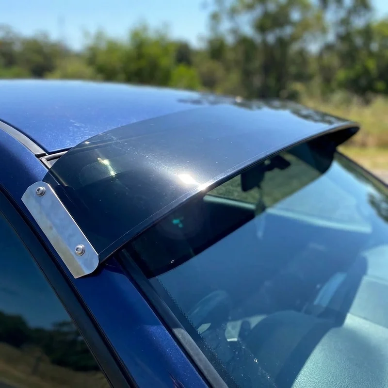 Chevrolet Optra Solid Acrylic Windscreen Sunvisor (2004 - 2010) - 1