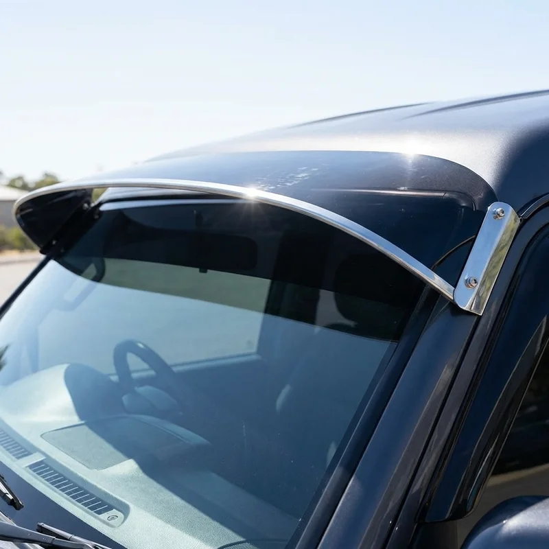 Chevrolet P20 Series Solid Acrylic Windscreen Sunvisor (1965 - 1967) - 1