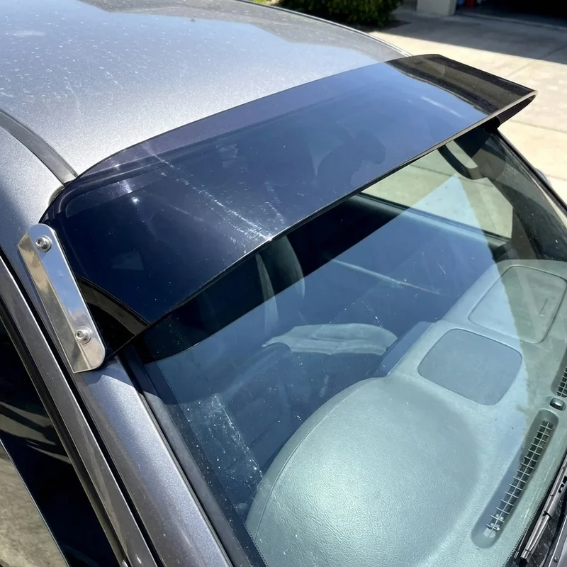 Chevrolet R20 ソリッド アクリル フロントガラス サンバイザー (1987 - 1988) - 1