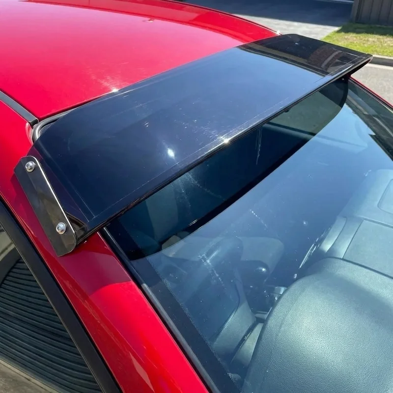 Chevrolet Silverado 1500 LD Solid Acrylic Windscreen Sunvisor (2019 - 2019) - 1