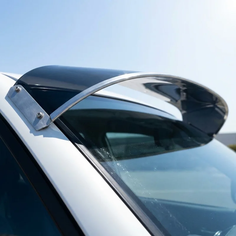 Chevrolet Silverado 1500 Solid Acrylic Windscreen Sunvisor (1999 - 2025) - 1