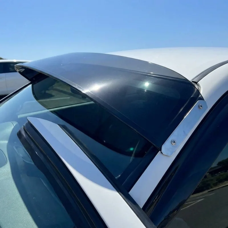 Chevrolet Silverado 2500 HD Classic Solid Acrylic Windscreen Sunvisor (2007 - 2007) - 1