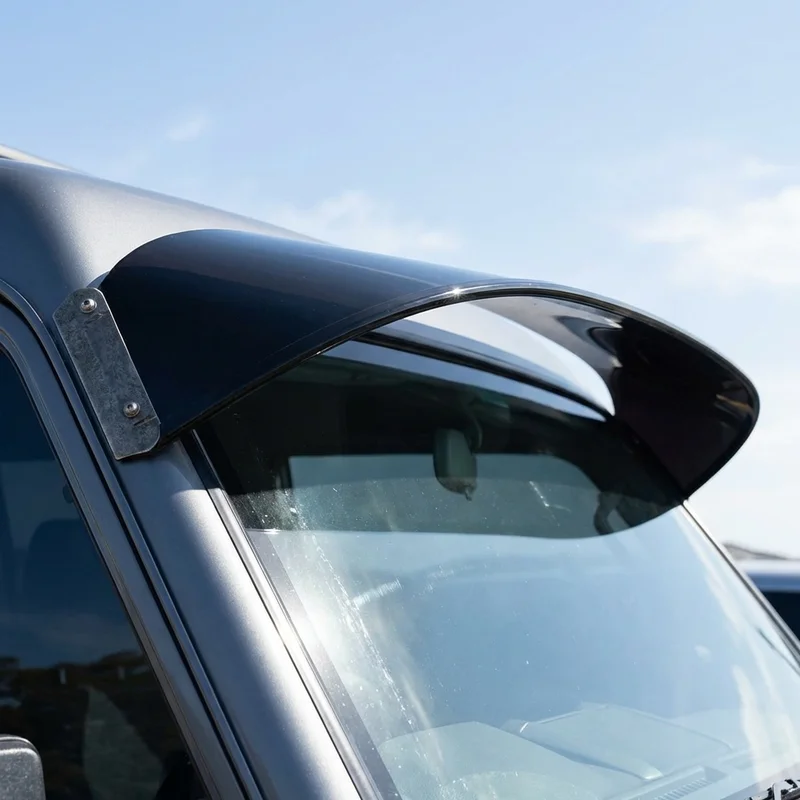 Chevrolet Silverado 2500 HD Solid Acrylic Windscreen Sunvisor (2001 - 2025) - 1