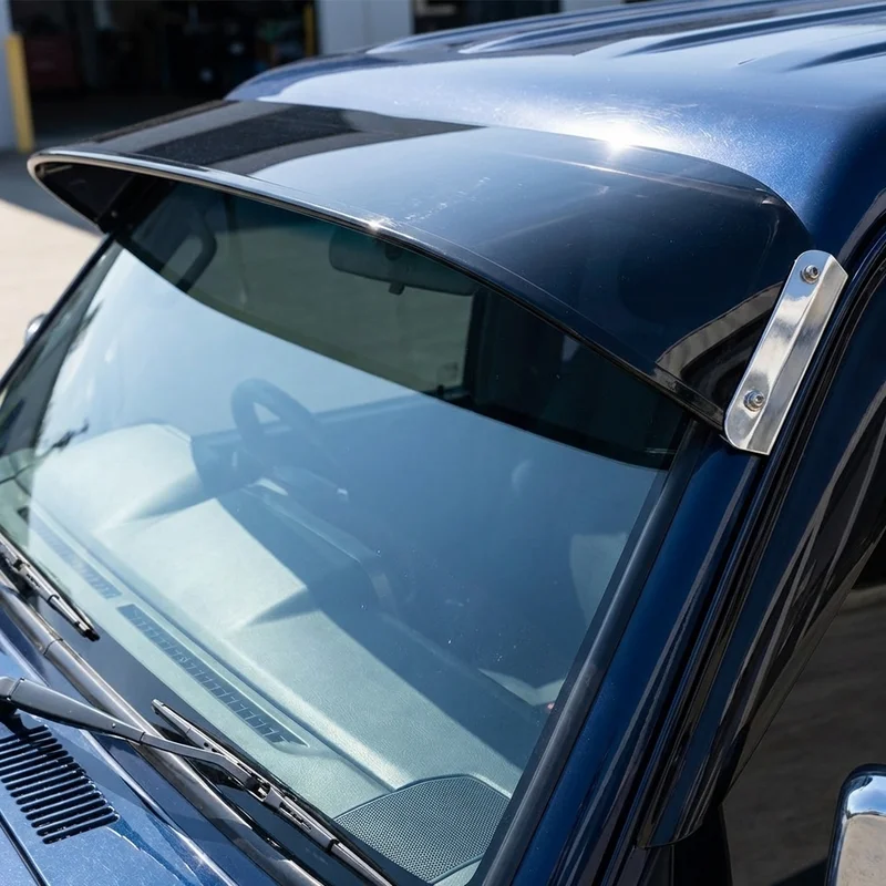 Chevrolet V10 Solid Acrylic Windscreen Sunvisor (1987 - 1987) - 1