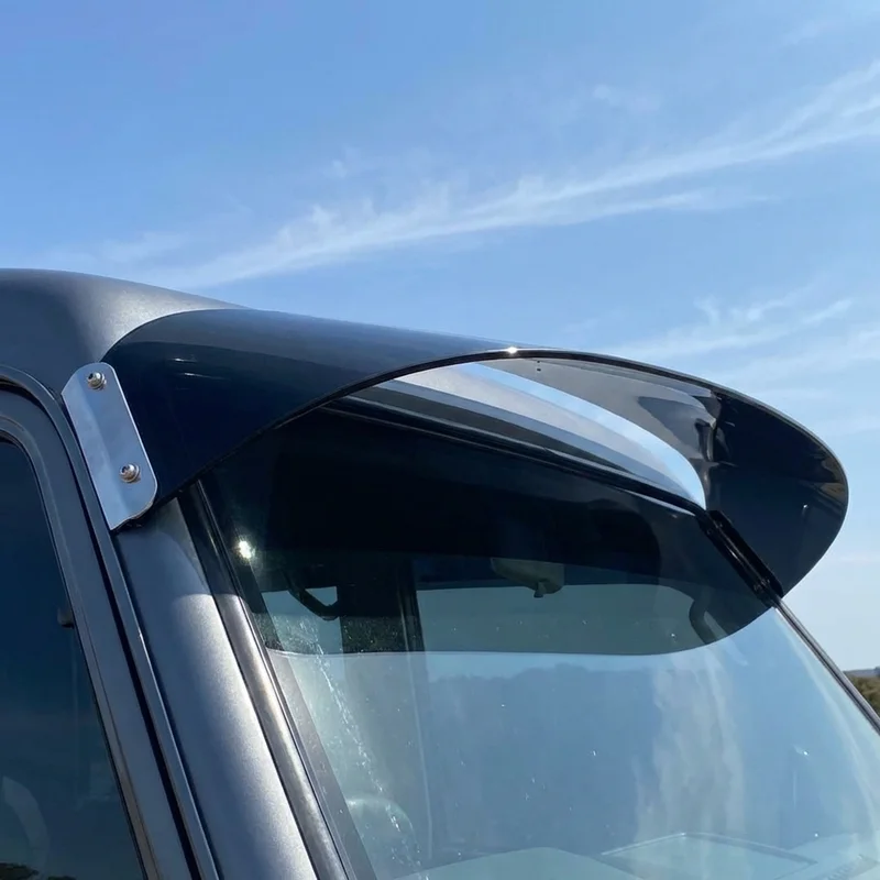 Chevrolet Vega Solid Acrylic Windscreen Sunvisor (1971 - 1977) - 1