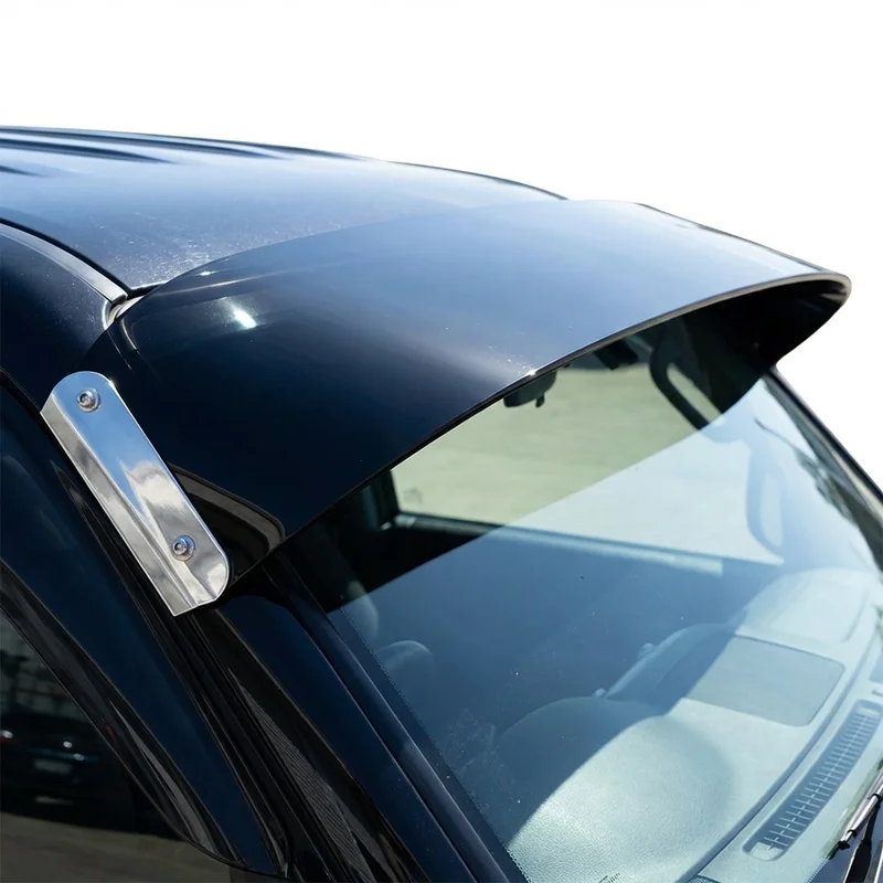 Chevrolet W5500HD Tiltmaster Solid Acrylic Windscreen Sunvisor (2004 - 2009) - 1