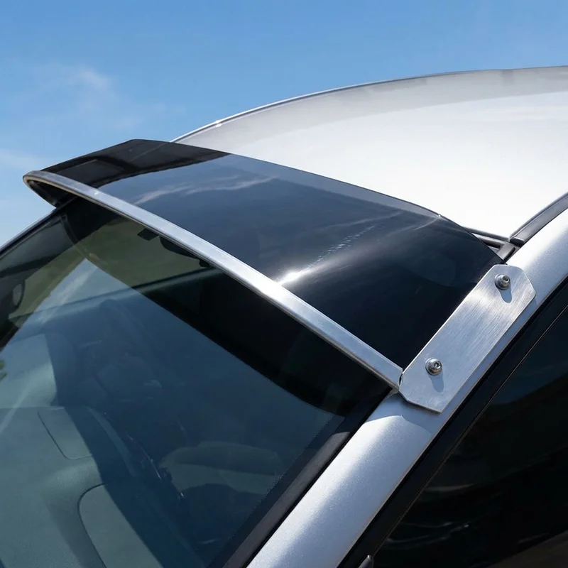 Chinook Motor Coach Glacier Solid Acrylic Windscreen Sunvisor (2004 - 2006) - 1