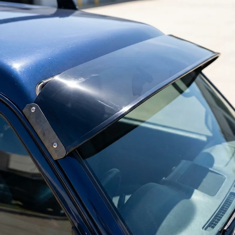 Chrysler LeBaron Solid Acrylic Windscreen Sunvisor (1977 - 1995) - 1