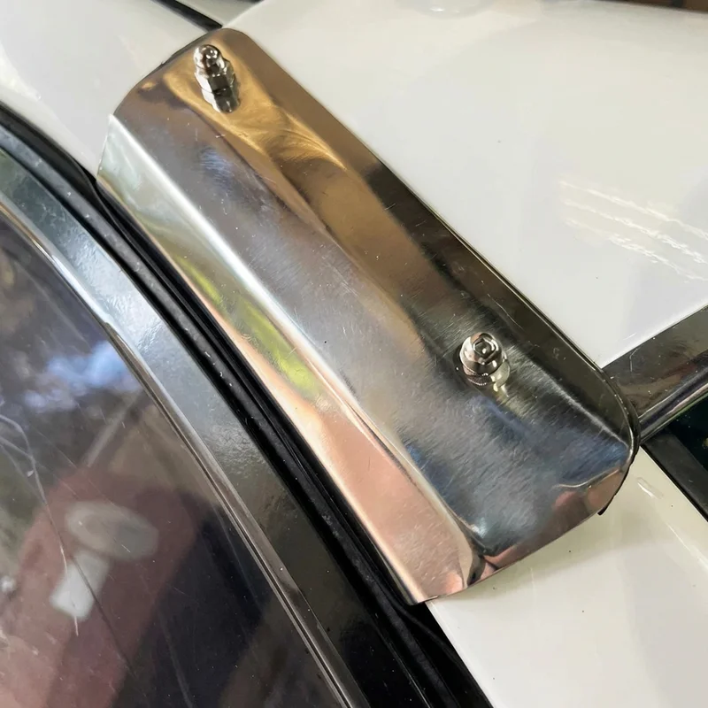 Chrysler New Yorker Sunvisor Mounting Bracket Kit (1970 - 1996) - 1