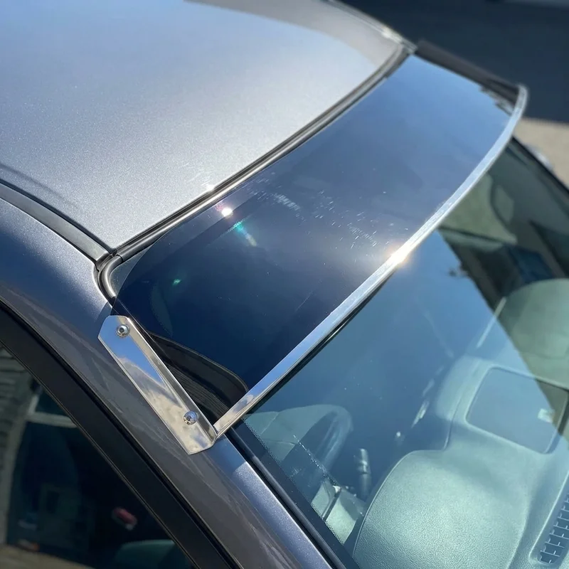 Chrysler Phantom Solid Acrylic Windscreen Sunvisor (1987 - 1994) - 1