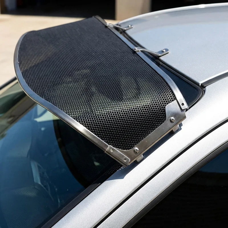 DeLorean DMC 12 verkko tuulilasin aurinkosuoja (1981 - 1983) - 1