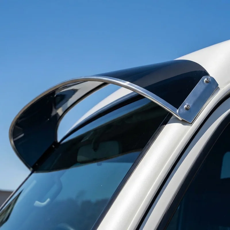 DeTomaso Pantera Acrylglas-Windschutzscheiben-Sonnenblende (1974 - 1989) - 1