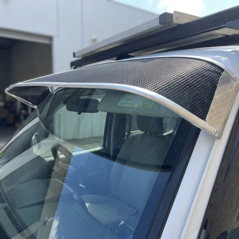 Dodge 2000 GTX Netz-Windschutzscheiben-Sonnenblende (1989 - 1990) - 1