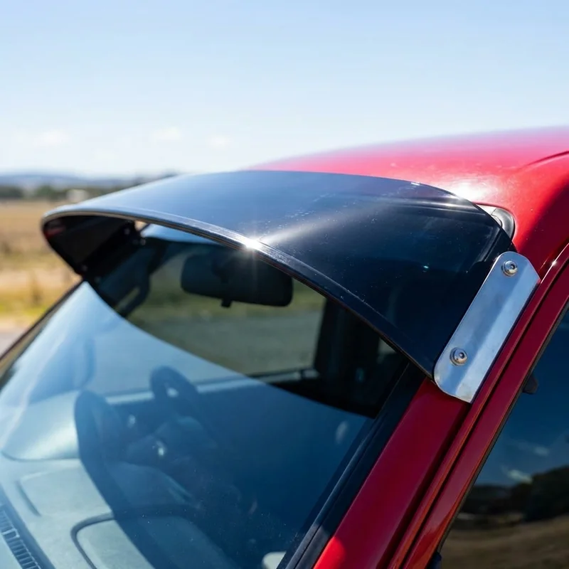 Dodge 400 Solid Acrylic Windscreen Sunvisor (1982 - 1983) - 1