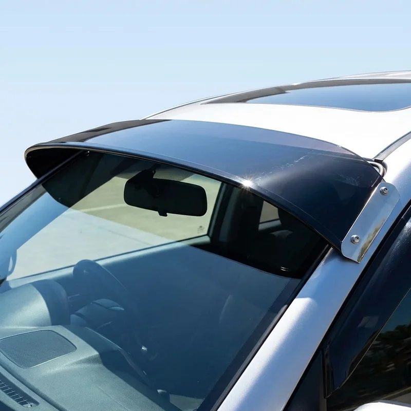 Dodge A100 Pickup Solid Acrylic Windscreen Sunvisor (1967 - 1970) - 1