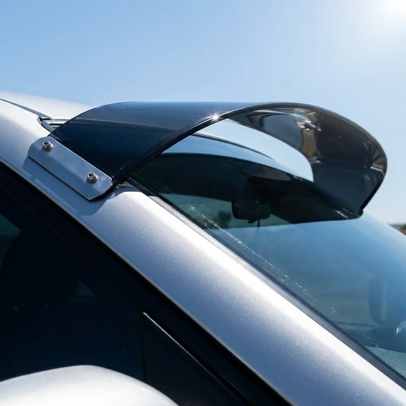 Dodge B100 Solid Acrylic Windscreen Sunvisor (1975 - 1980) - 1