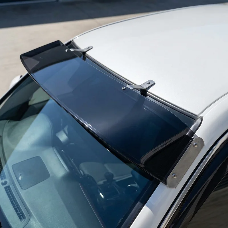 Dodge B200 Solid Acrylic Windscreen Sunvisor (1975 - 1980) - 1