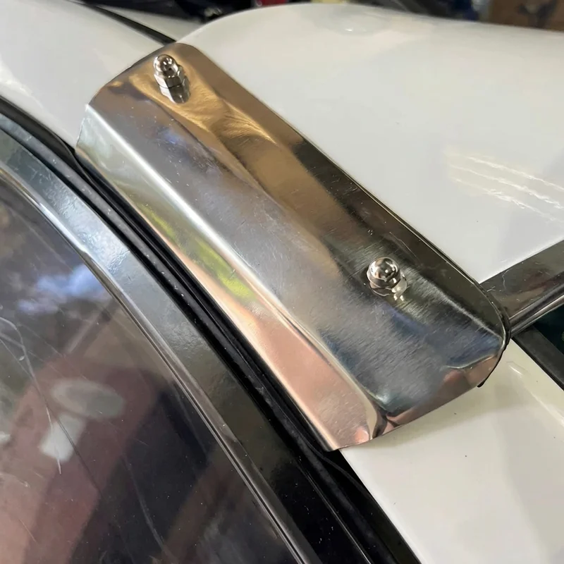 Dodge B200 Van Sunvisor Mounting Bracket Kit (1971 - 1974) - 1