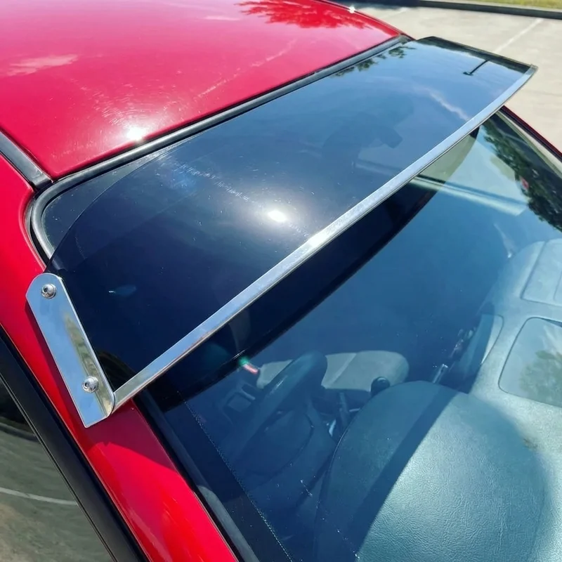 Dodge B250 Solid Acrylic Windscreen Sunvisor (1981 - 1994) - 1