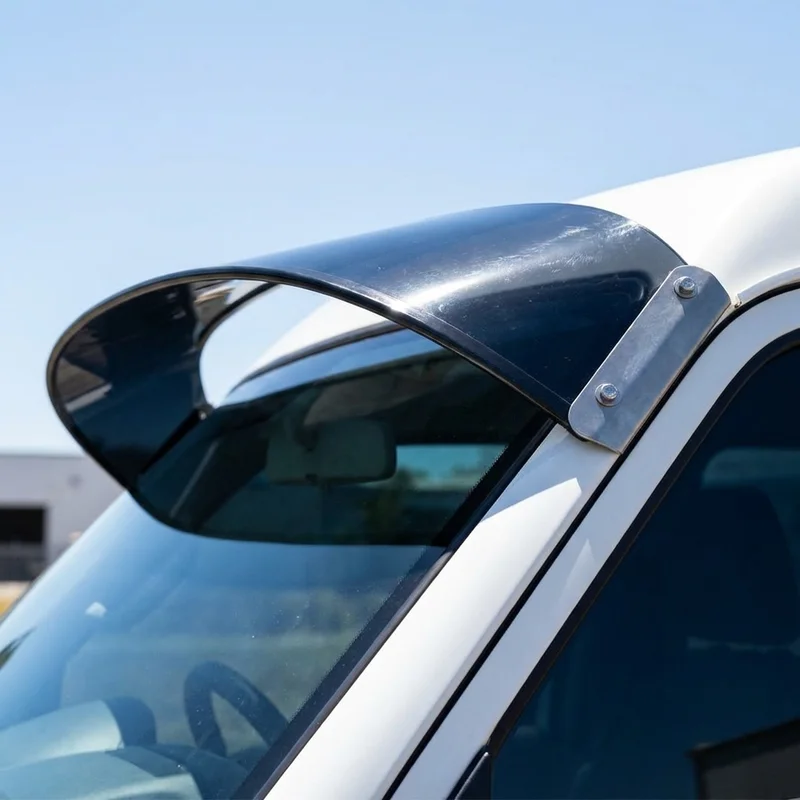 Dodge B350 Solid Acrylic Windscreen Sunvisor (1981 - 1994) - 1