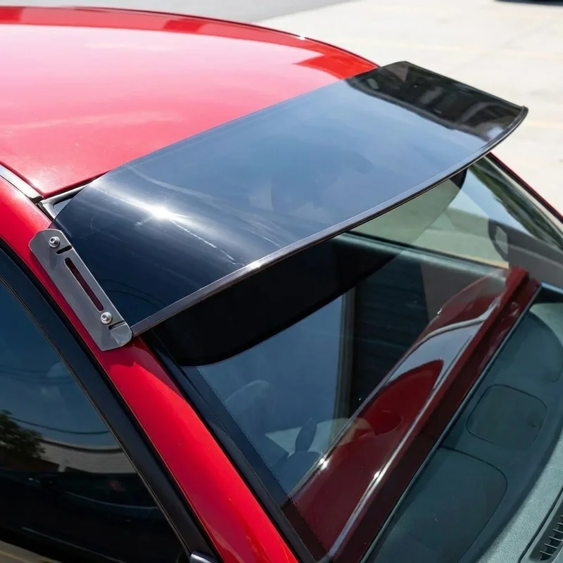 Dodge Caravan Solid Acrylic Windscreen Sunvisor (1984 - 2007) - 1