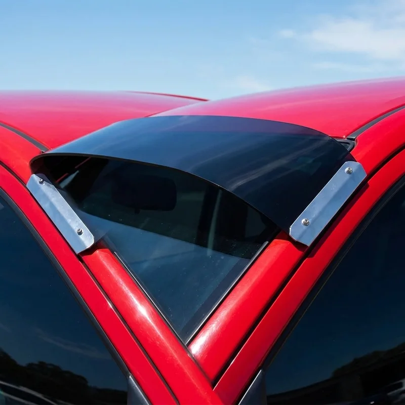 Dodge D100 Panel vientisas akrilinis priekinio stiklo skydelis (1976 - 1979) - 1