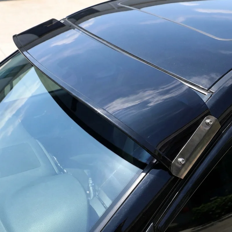 Dodge D100 Solid Acrylic Windscreen Sunvisor (1975 - 1989) - 1