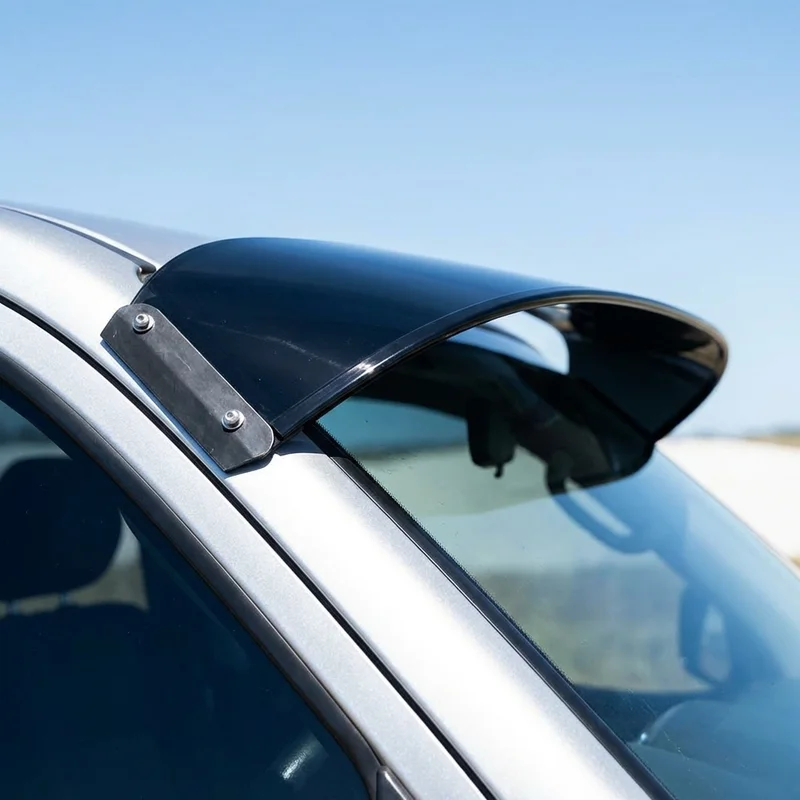 Dodge D150 Solid Acrylic Windscreen Sunvisor (1977 - 1993) - 1