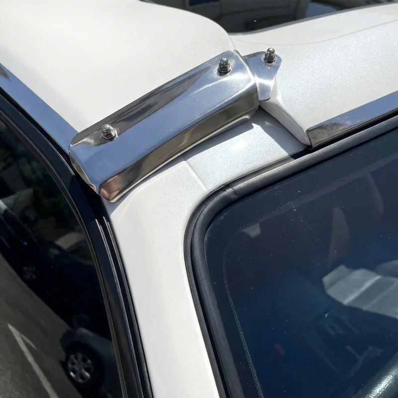 Dodge D200 Sunvisor Mounting Bracket Kit (1975 - 1980) - 1