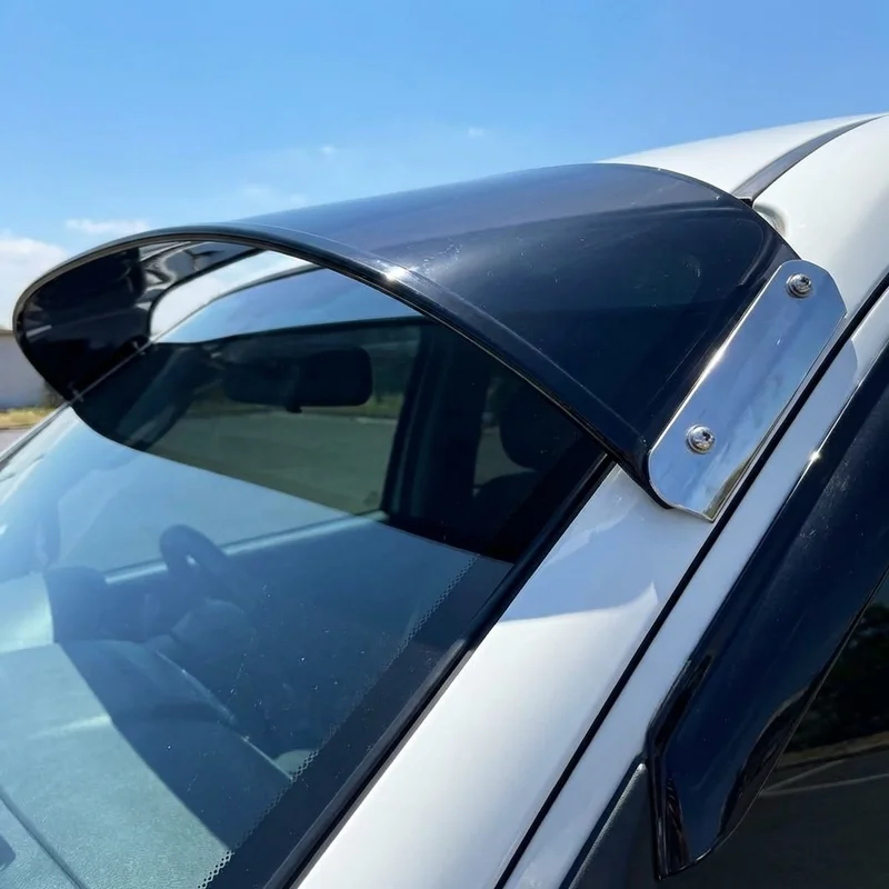 Dodge D200 Pickup Solid Acrylic Windscreen Sunvisor (1969 - 1974) - 1