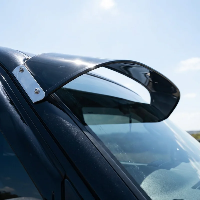 Parasole Rigido in Acrilico per Parabrezza Dodge D300 Pickup (1969 - 1974) - 1