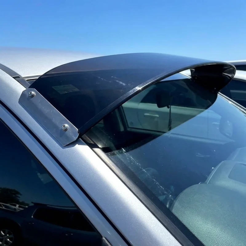 Dodge D450 Solid Acrylic Windscreen Sunvisor (1978 - 1981) - 1