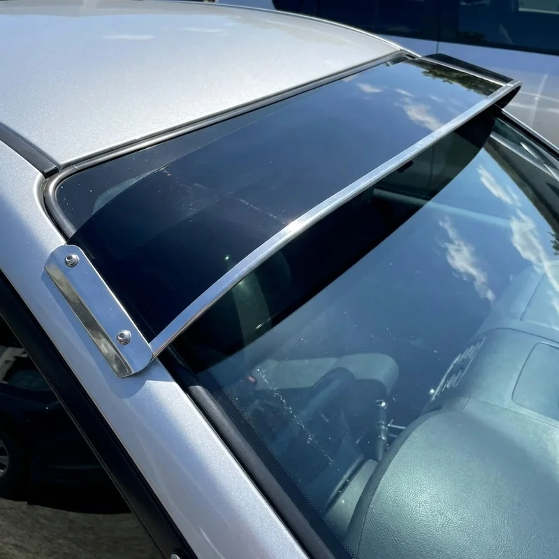 Dodge Mirada Solid Acrylic Windscreen Sunvisor (1980 - 1983) - 1