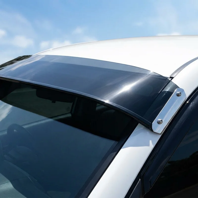 Dodge Nitro Solid Acrylic Windscreen Sunvisor (2007 - 2012) - 1