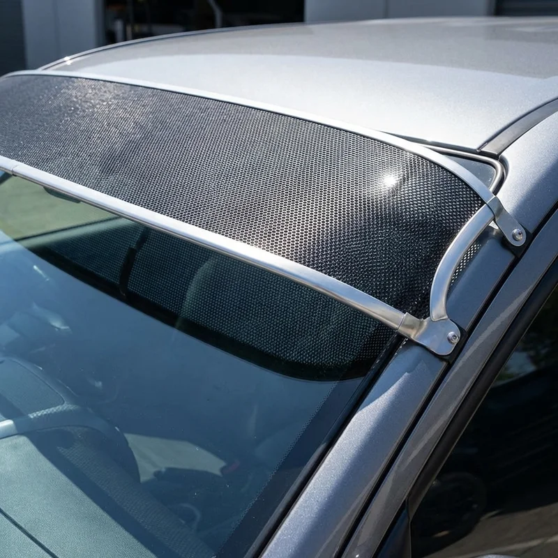 Dodge P200 Van võrk-päikesevisiir tuuleklaasile (1974 - 1974) - 1