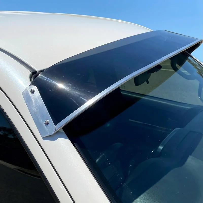 Dodge P200 Van tahke akrüül-päikesevisiir tuuleklaasile (1974 - 1974) - 1