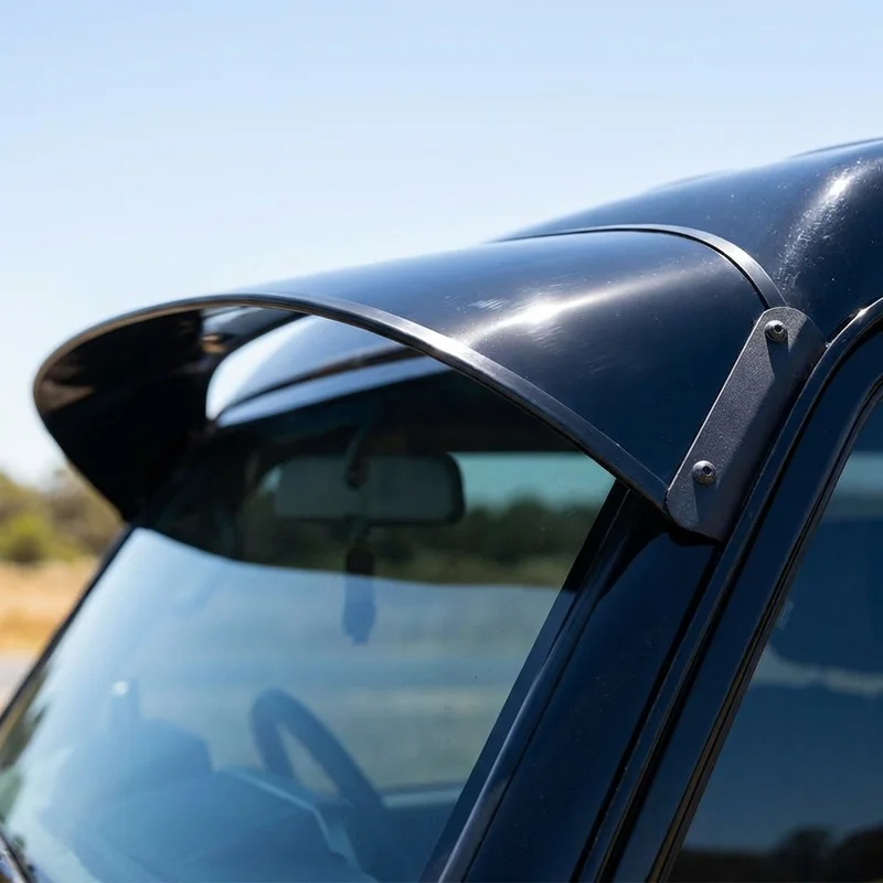 Dodge Power Ram 50 Solid Acrylic Windscreen Sunvisor (1983 - 1986) - 1