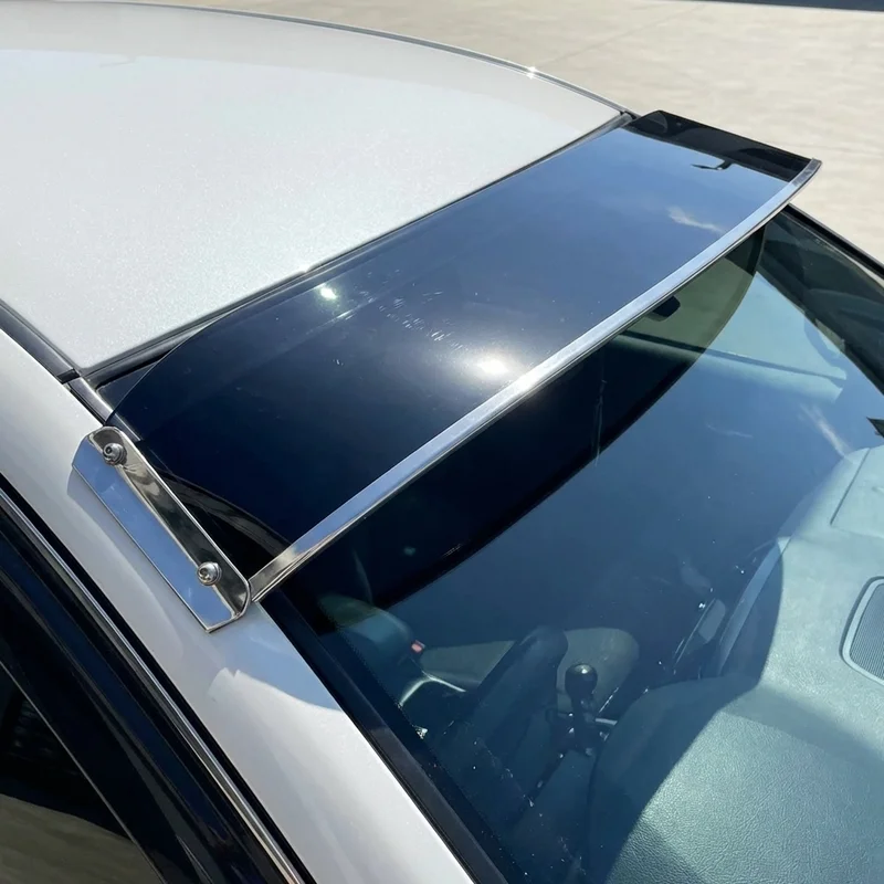 Dodge Ram 4500 Solid Acrylic Windscreen Sunvisor (2008 - 2010) - 1