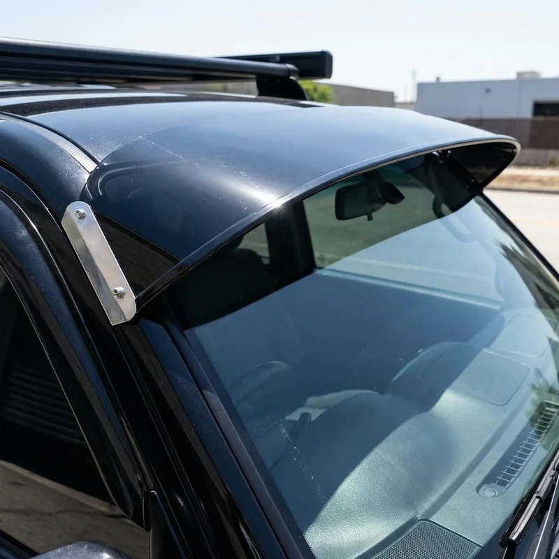 Dodge Ram 50 Solid Acrylic Windscreen Sunvisor (1983 - 1993) - 1