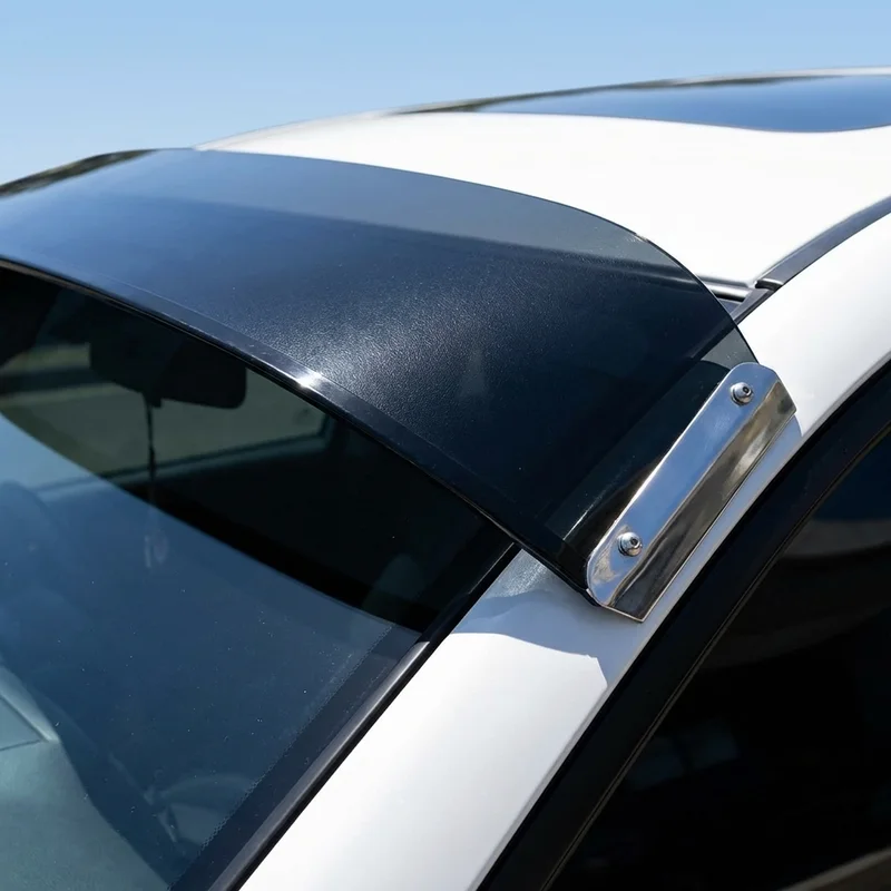 Dodge RM300 Solid Acrylic Windscreen Sunvisor (1974 - 1974) - 1