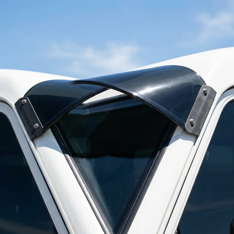 Dodge Shadow Solid Acrylic Windscreen Sunvisor (1987 - 1994) - 1